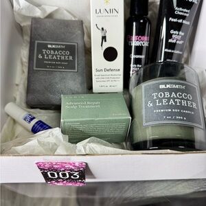 Blacksmith Tobacco & Leather Grooming Set -